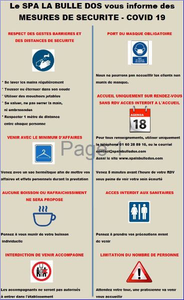Mesures Sanitaires Covid-19